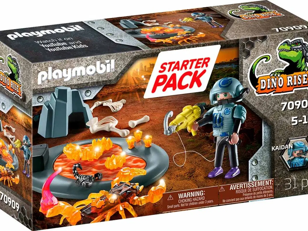 Billede 1 - 🔥 Playmobil 70909 – Dino Rise: Ildskorpionen