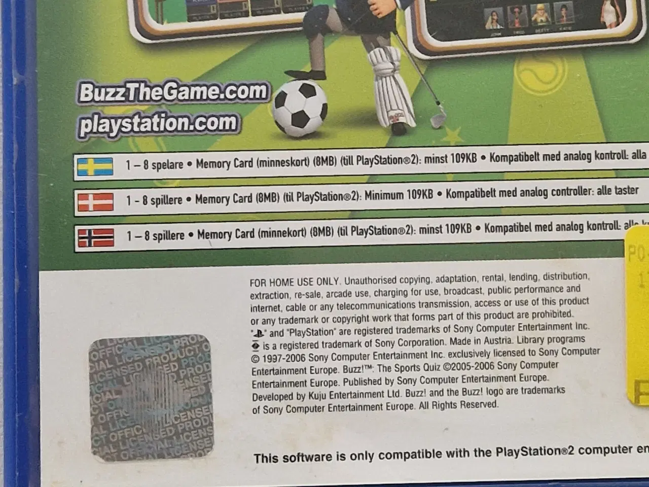 Billede 4 - Buzz! The Hollywood Quiz, Buzz! The Big Quiz, Buzz