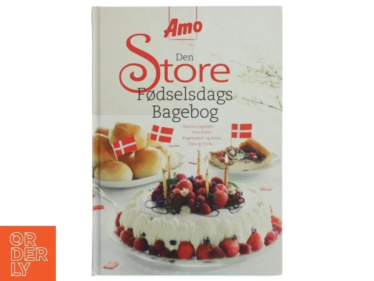 Billede 1 - Den store fødselsdagsbagebog fra AMO (Bog)