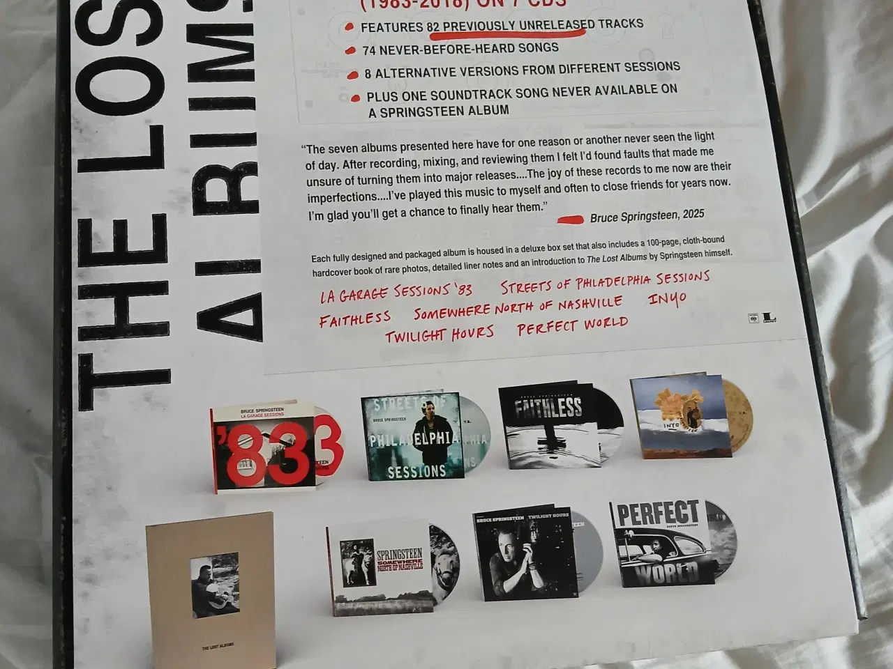 Billede 2 - Bruce Springsteen the lost albums box, cd