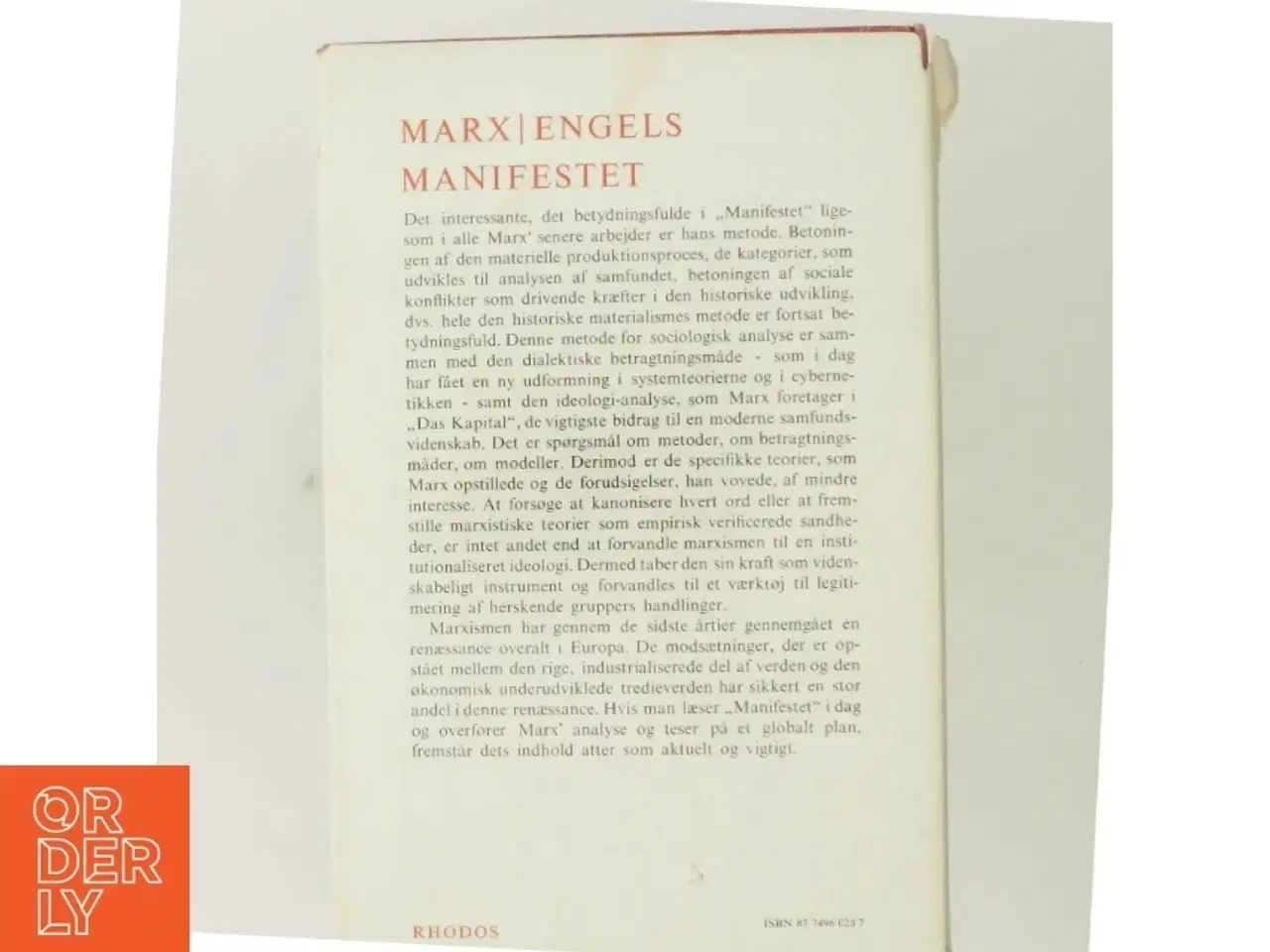 Billede 3 - Manifestet af Karl Marx (Bog)