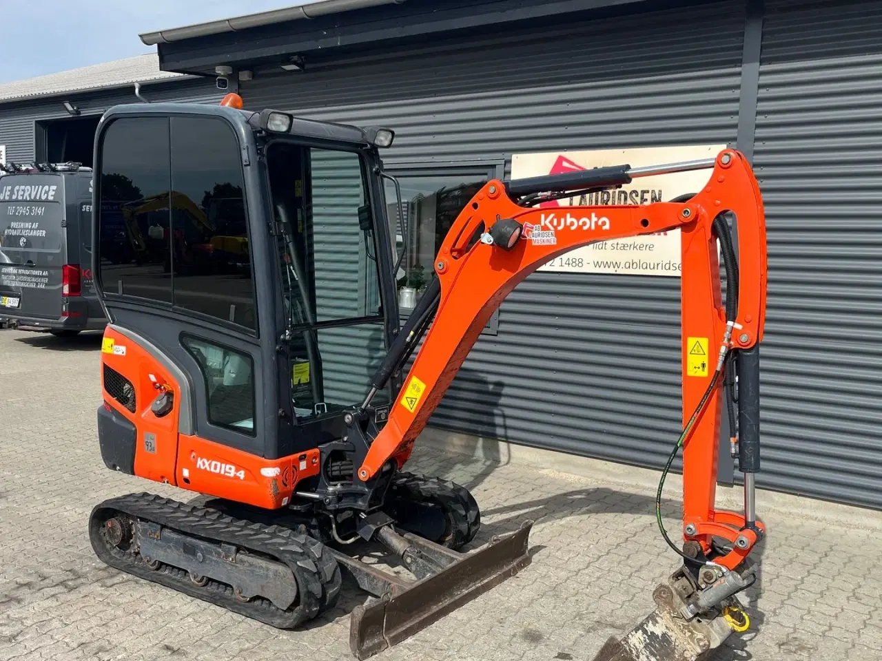 Billede 2 - Kubota KX019-4 Hydraulisk tiltman  kun kørt 833timer
