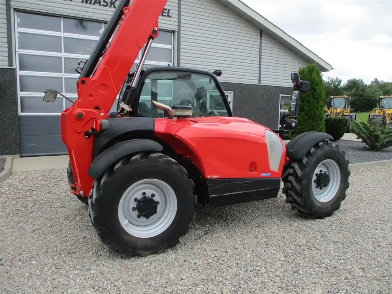 Billede 13 - Manitou MT933 easy Comfort. Dansk maskine, med hydrauliske pallegafler.