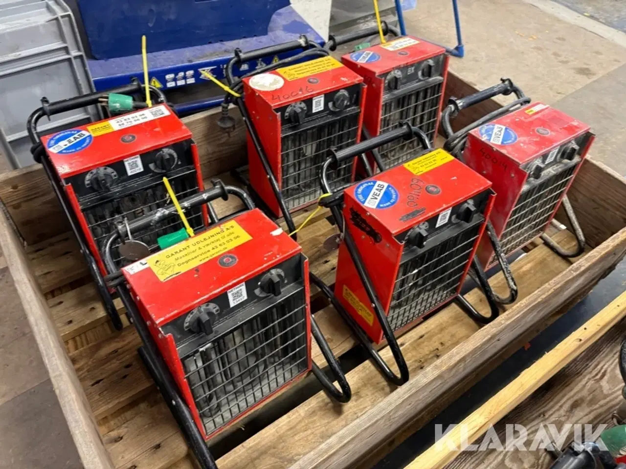 Billede 2 - Varmeblæser Veab BX2 - 6 styk