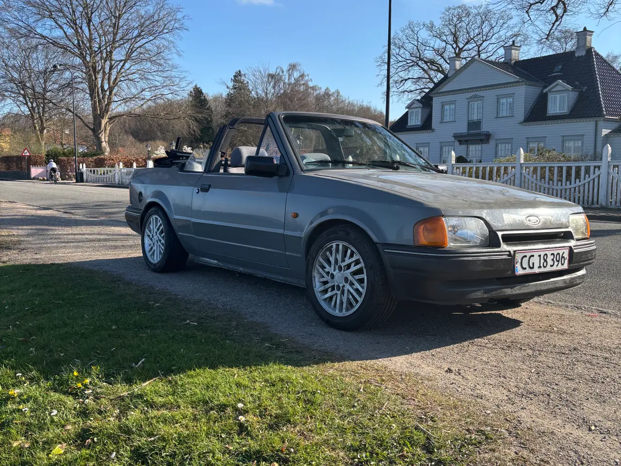Billede 3 - Ford escort 1987 cabriolet /veteran bil