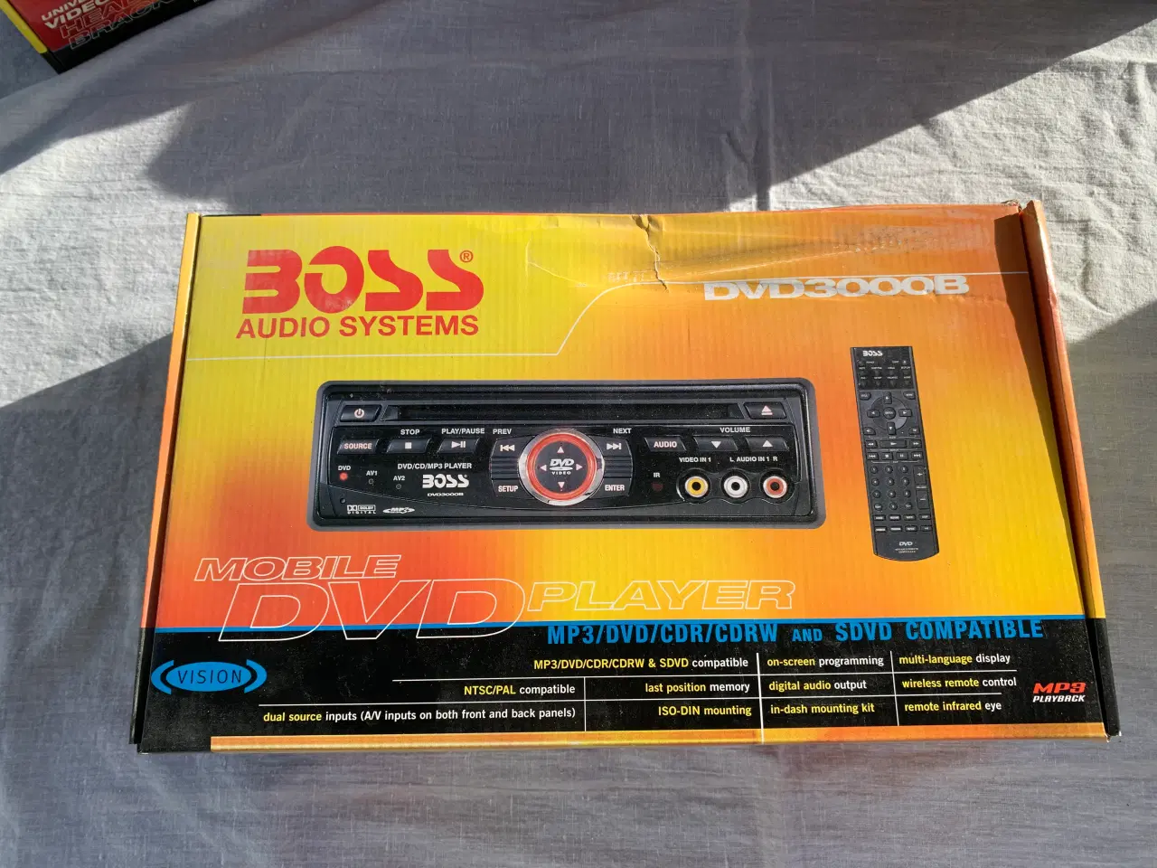 Billede 2 - Boss Audio System DVD 3000 B Mobile Player