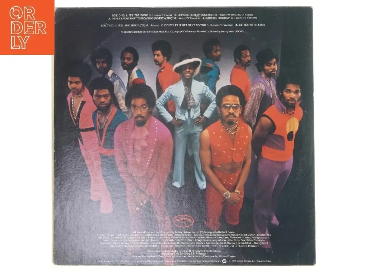 Billede 3 - Leroy Hutson - Feel the Spirit LP