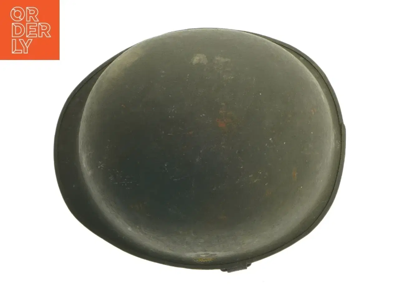 Billede 4 - Gammel militærhjelm (str. 28,5 cm)