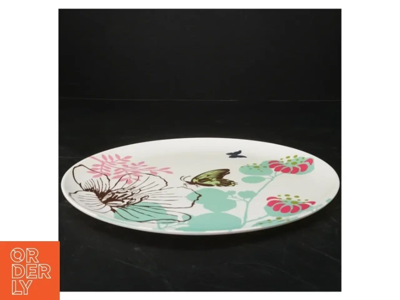 Billede 3 - 4 laminat  tallerkener (str. Ø. 28 cm. 4 styk)