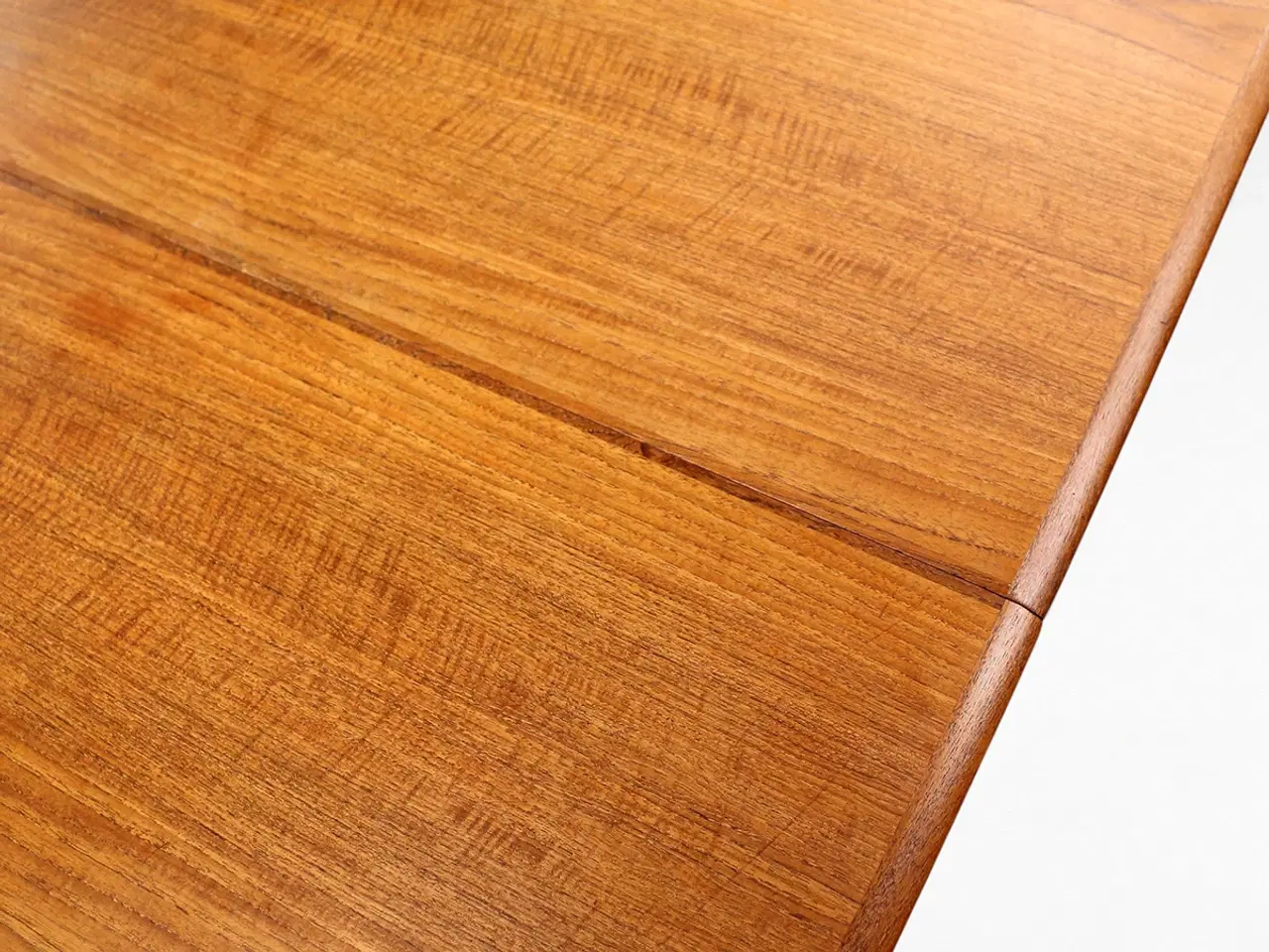 Billede 11 - Rundt teak spisebord fra 1950’erne – m. udtræk