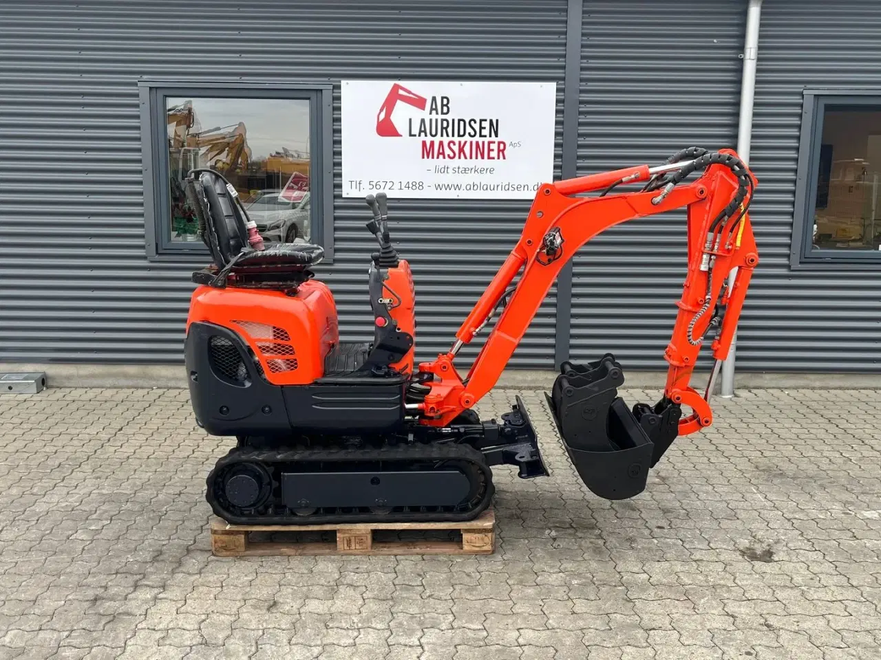 Billede 1 - Kubota U10 EL Elektrisk minigraver med udskudsarm