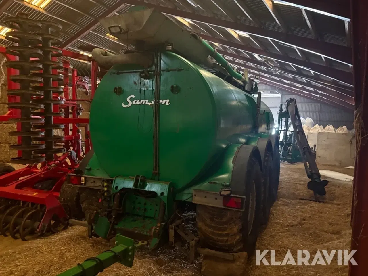 Billede 3 - Gyllevogn Samson PG25 FH + Tandnedfælder & Fronttank