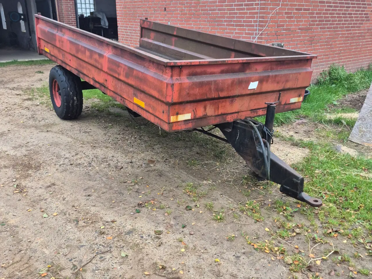 Billede 1 - Tipvogn i jern