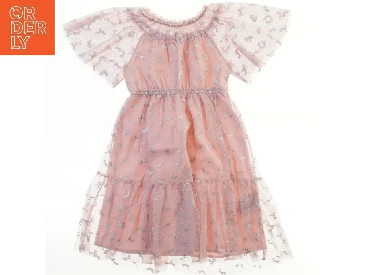 Billede 1 - Tylkjole med hesteprint fra H&M (str. 128)