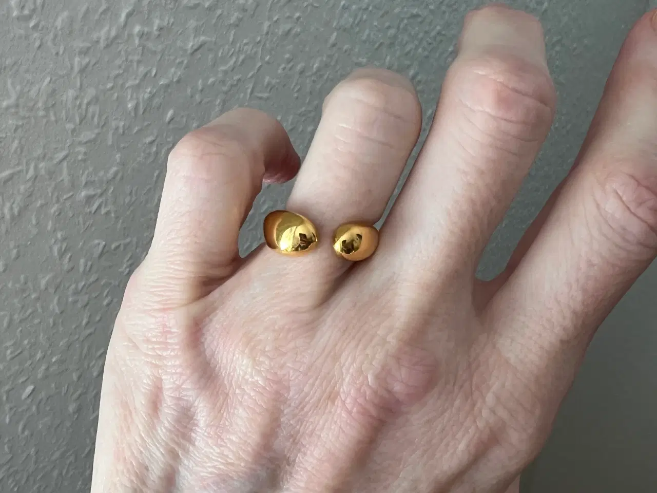 Billede 4 - Smuk justerbar ring, ny.