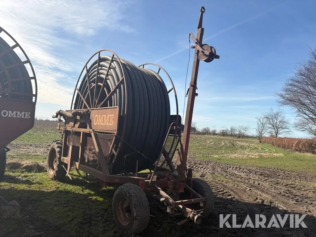 Billede 7 - Vandlingsmaskine Omme KS100 - cirka 700 meter slange