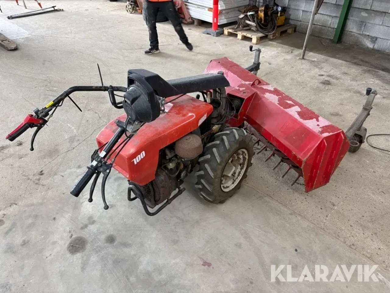 Billede 5 - Redskabsbære Nibbi MTC 700 med stenrive