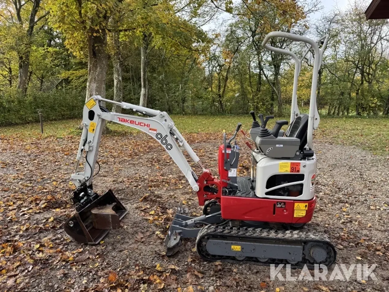 Billede 8 - Minigraver Takeuchi TB210R