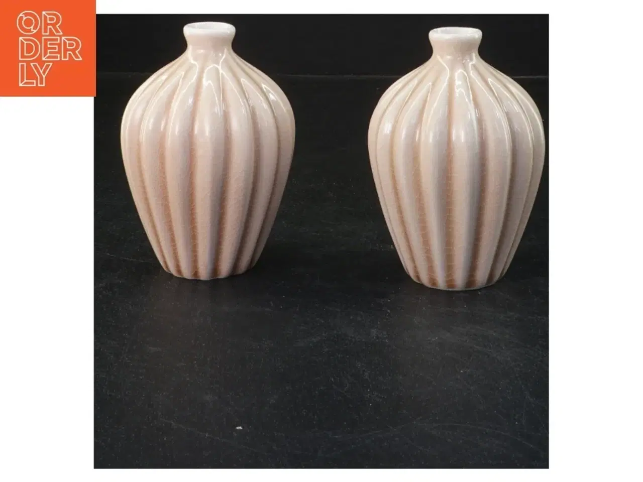 Billede 1 - Keramiske vase sæt (str. 12x8 cm)