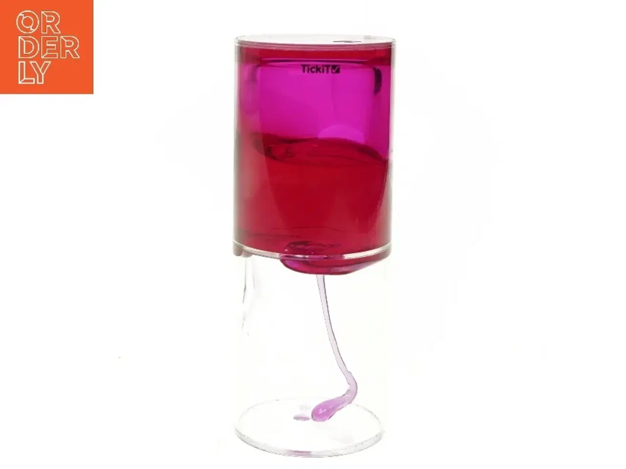 Billede 1 - Slim i glas fra Tickit (str. 20 x 8 cm)