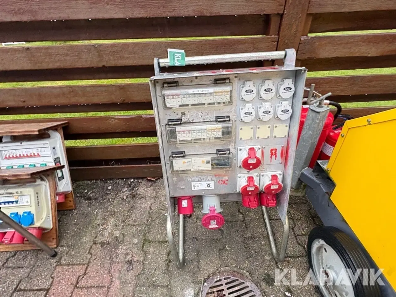 Billede 2 - Byggestrømtavle