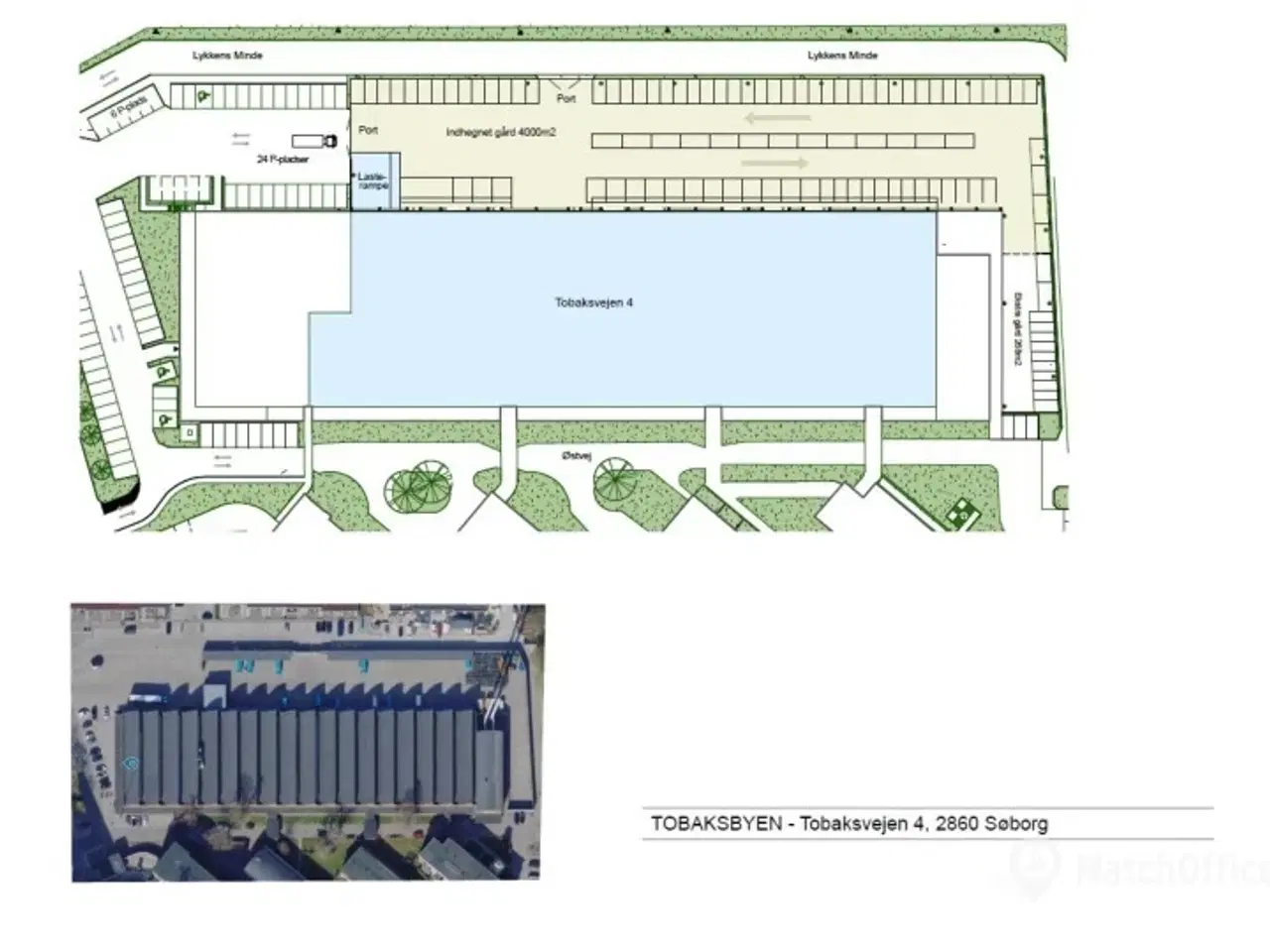 Billede 34 - Lager-og kontorlokaler med indhegnet gårdareal