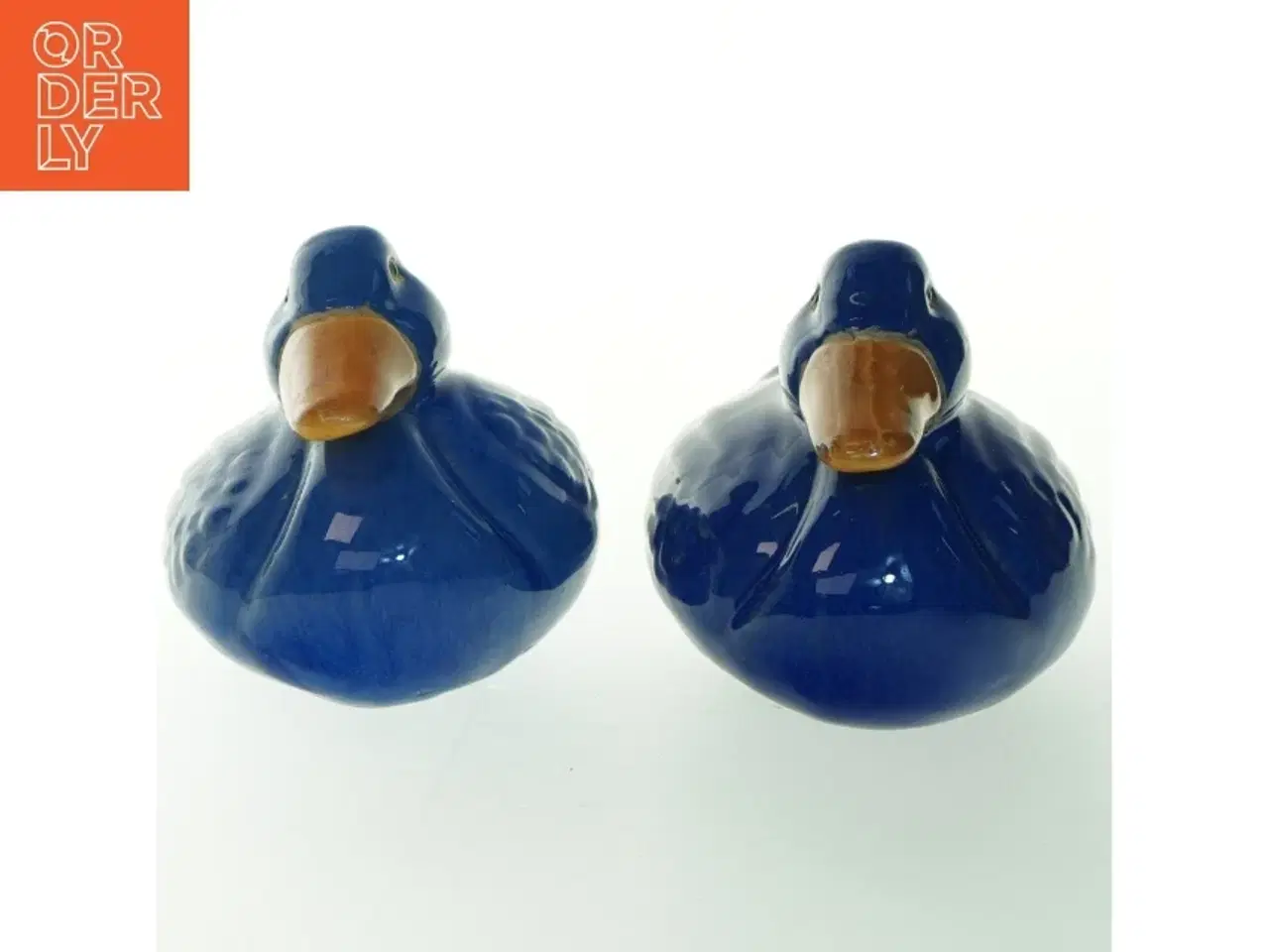 Billede 3 - Keramiske andefigurer (str. 19x12 cm)