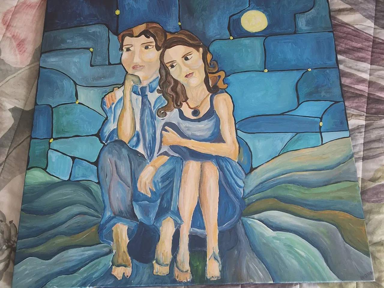 Billede 4 - Et smukt originalt maleri