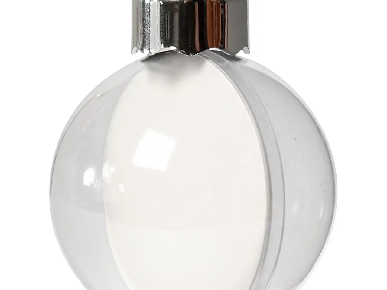 Billede 1 - Deko-kugle, diam. 5 cm, transparent, 10stk./ 1 pk.