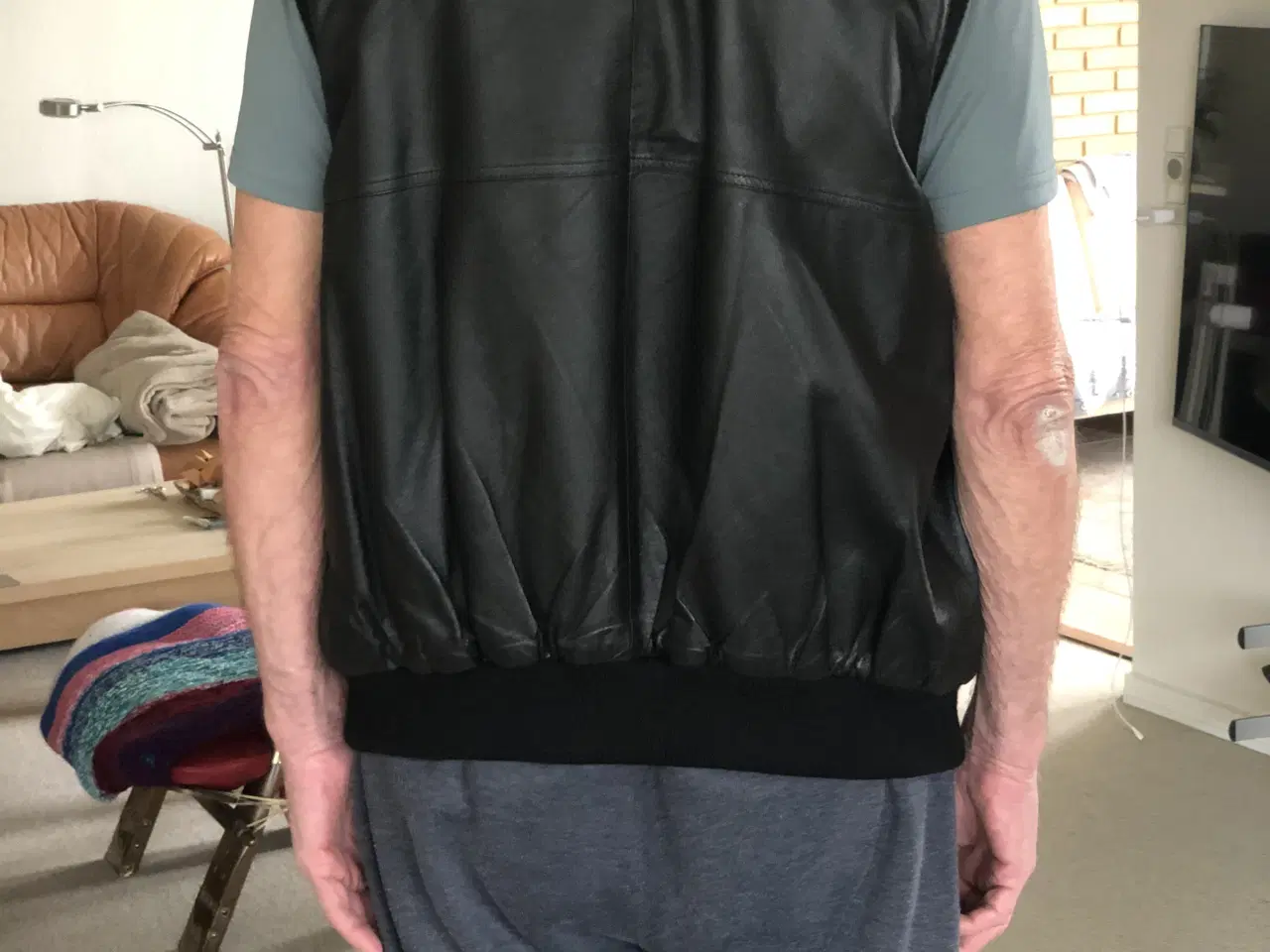 Billede 6 - Blød lammeskindsvest fra Jacobsen