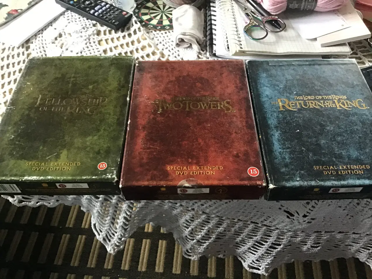 Billede 1 - Ringes Herre DVD`er 