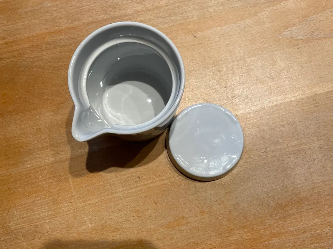 Billede 9 - Blå Kant salt & peber, æggebæger