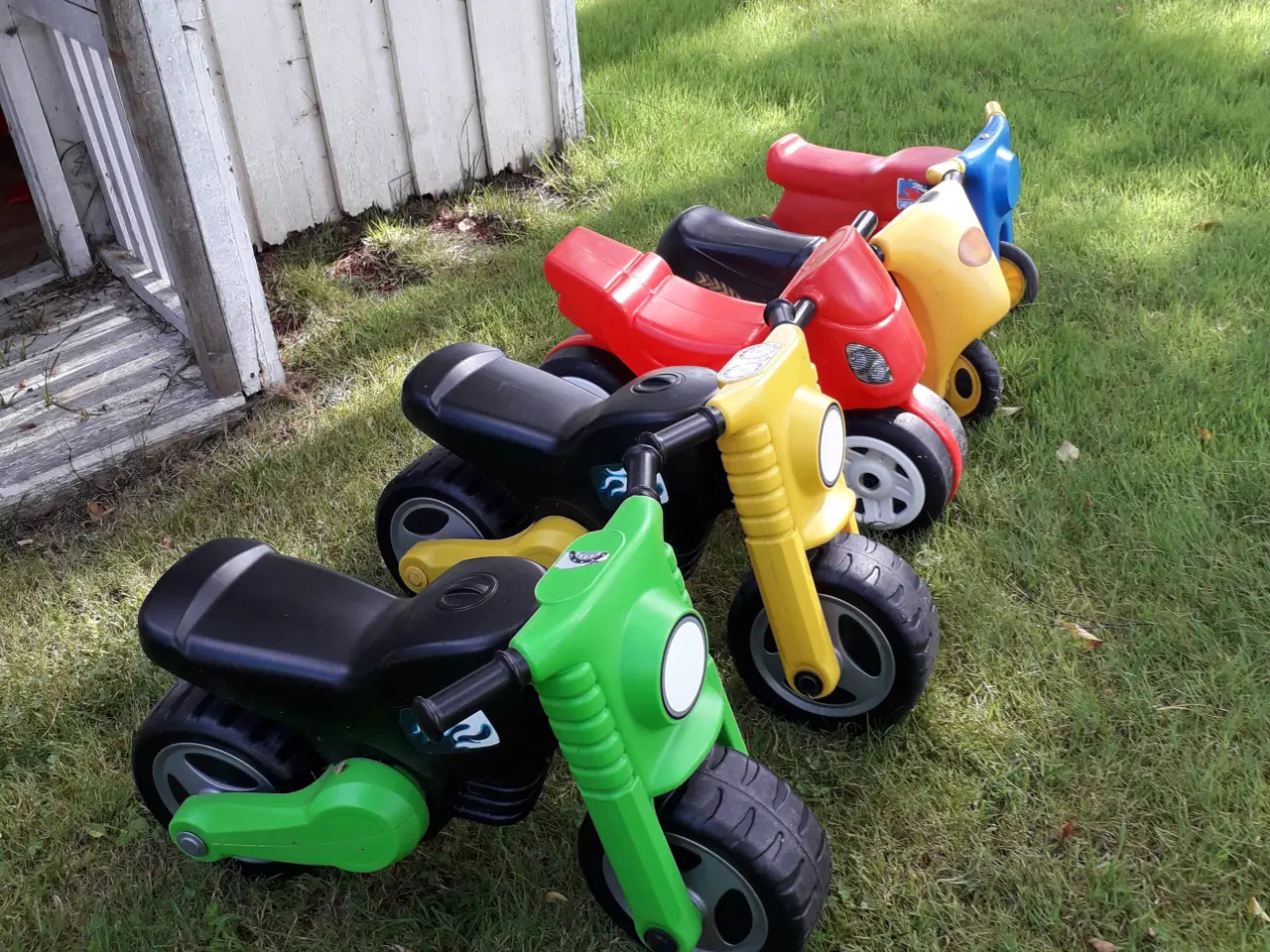 Billede 1 - Motorcykel med plastikhjul