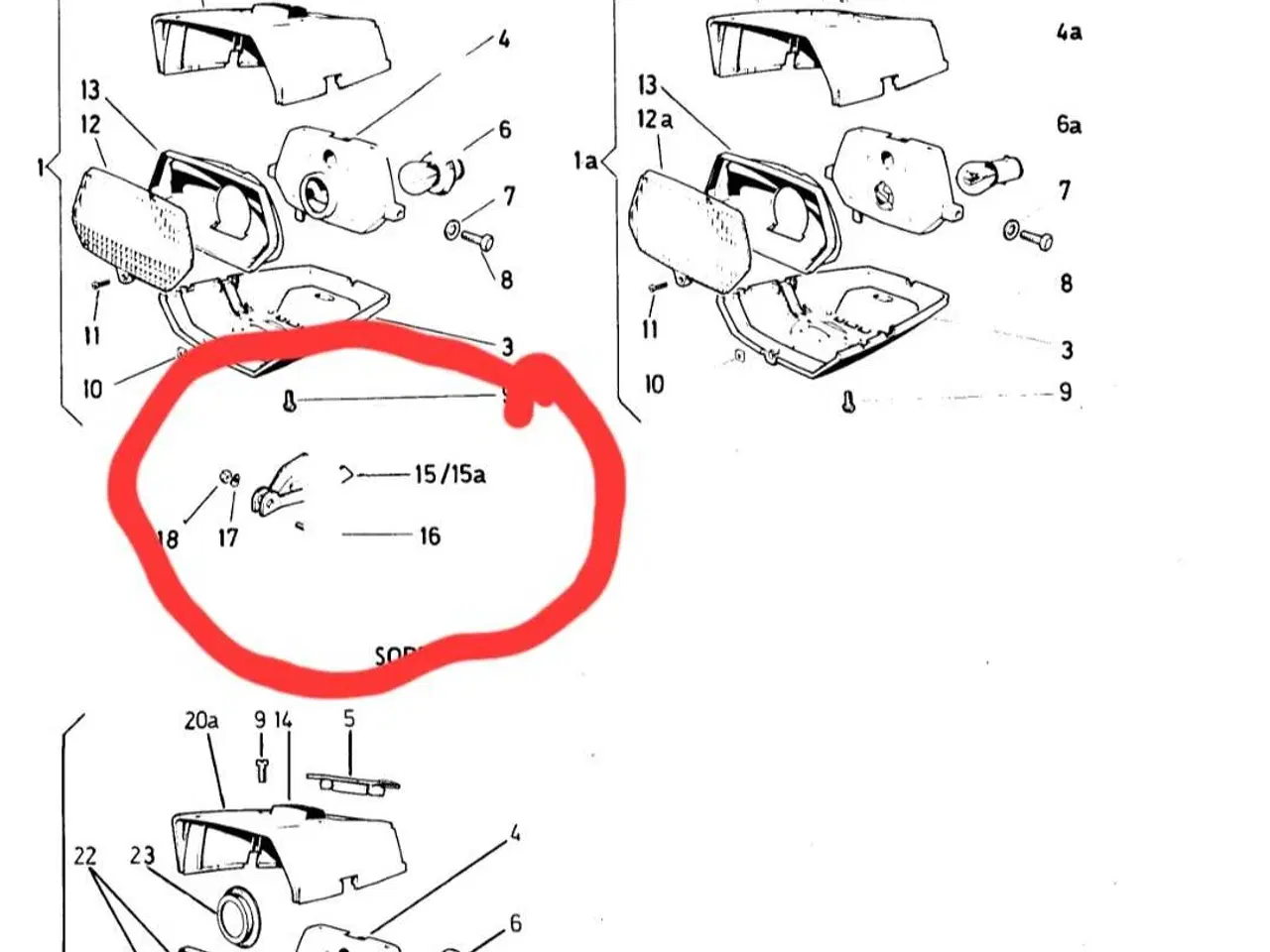Billede 3 - Puch Maxi Lygteholder 