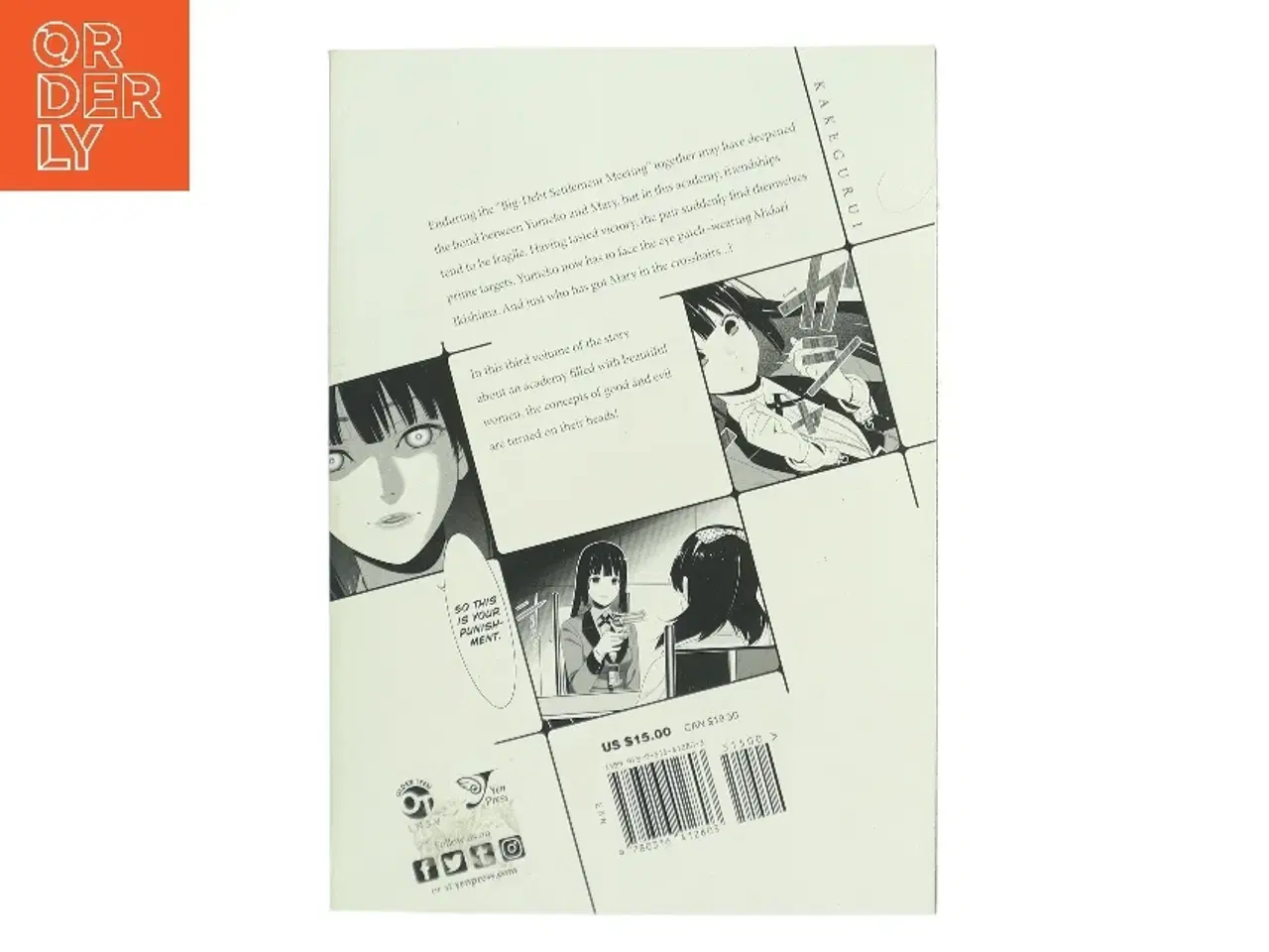 Billede 2 - Kakegurui - Compulsive Gambler -, Vol. 3 af Homura Kawamoto (Bog)