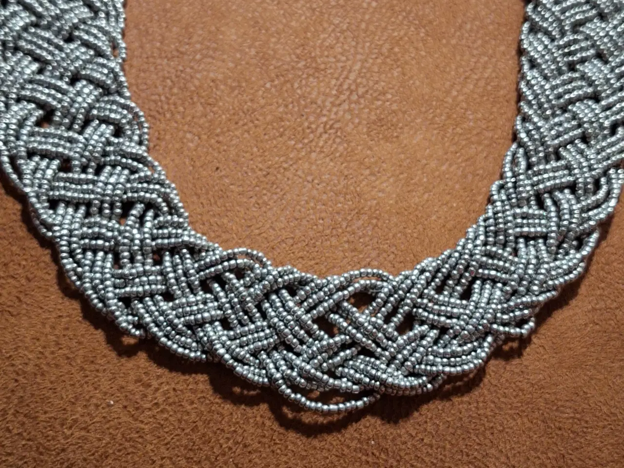 Billede 1 - Flettet halskæde 