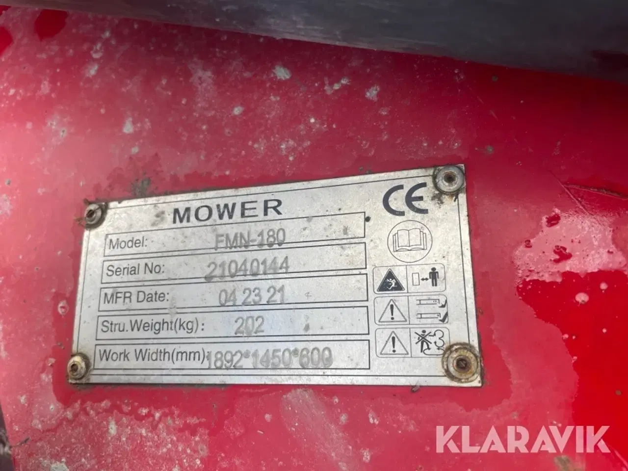 Billede 9 - Rotorklipper Mower FMN-180