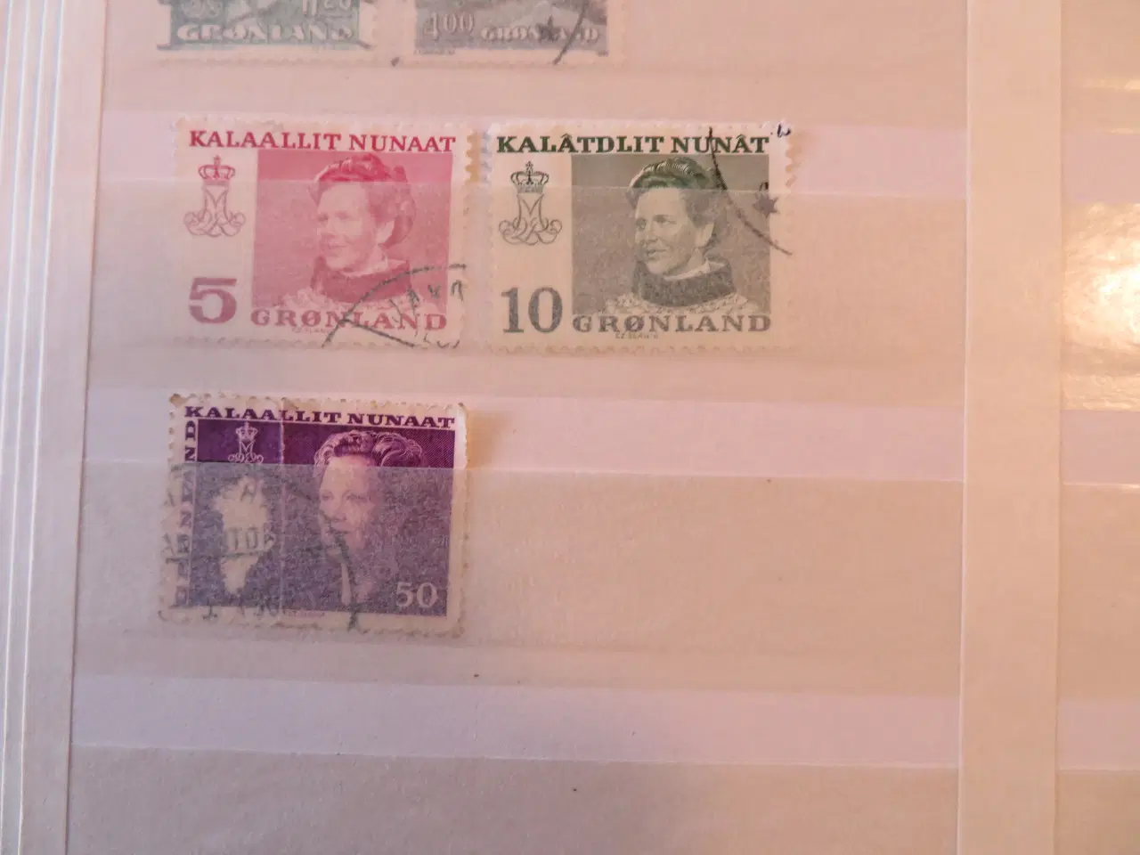 Billede 2 - Grønland, 8 forskellige frimærker