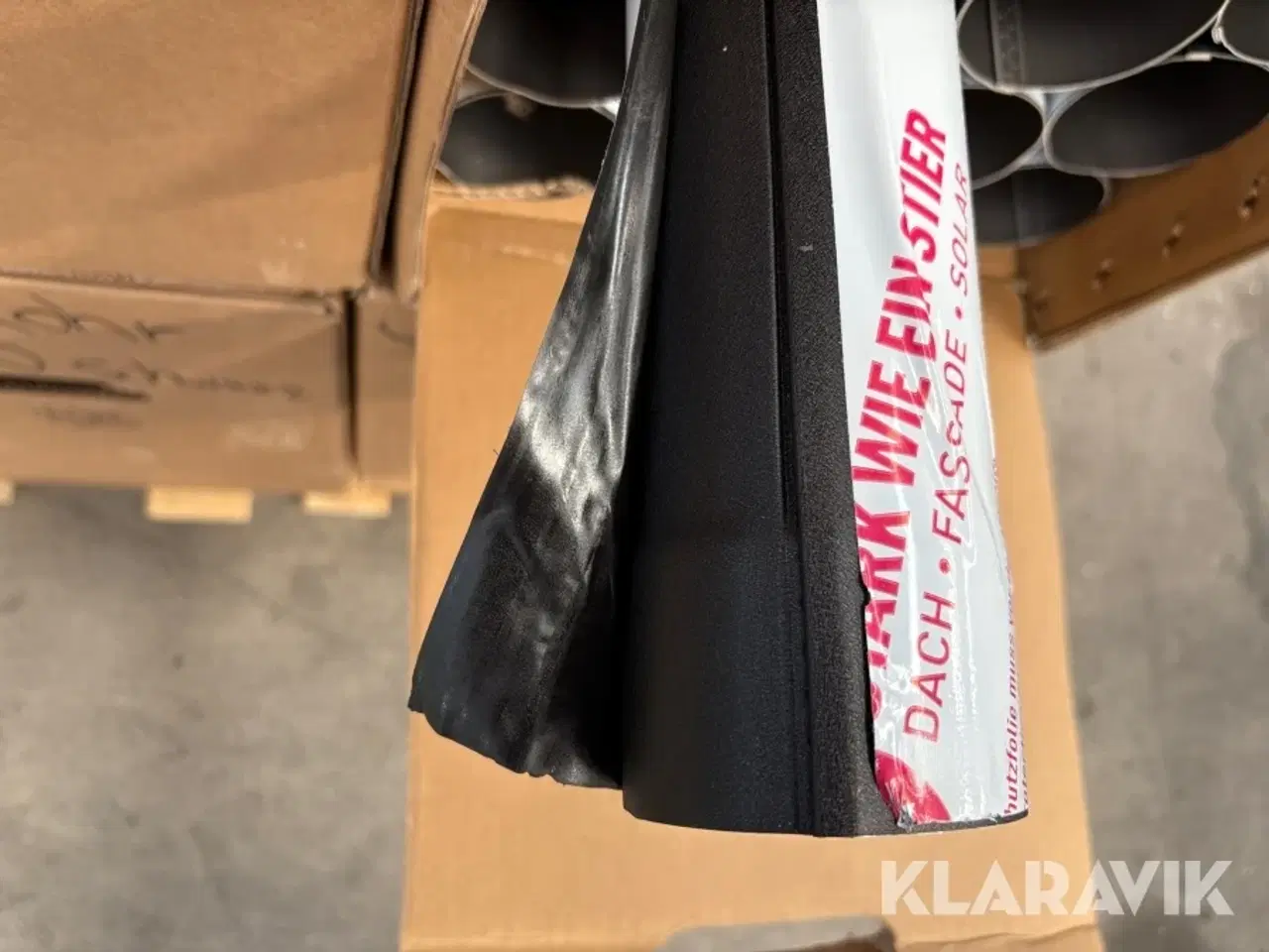 Billede 11 - Nedløbsrør Prefa sort alu, 80mm 3m 55 stk