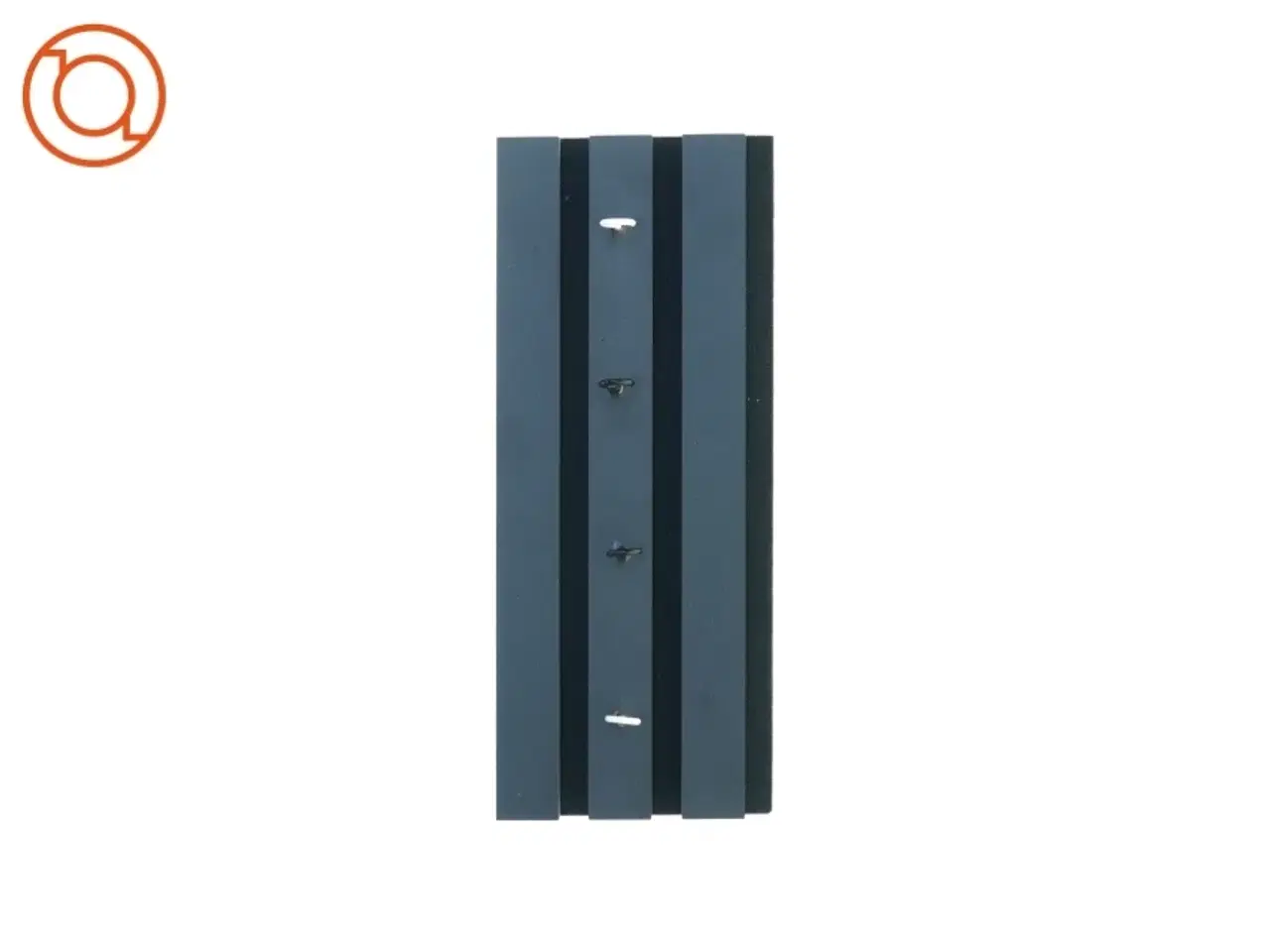 Billede 2 - Knagerække med 4 knager (str. 29 cm x 12 cm)