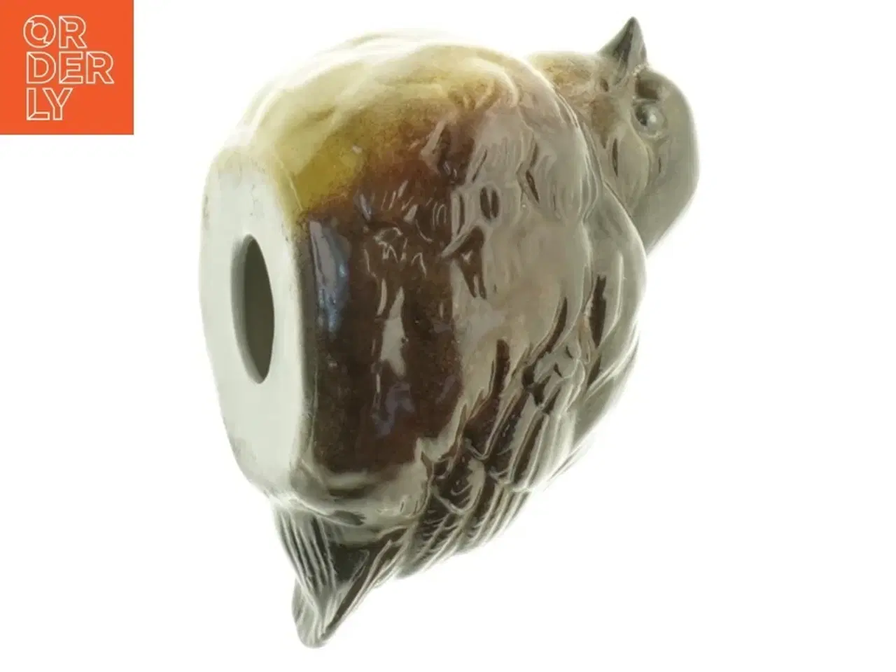 Billede 2 - Keramisk fuglefigur (str. 10 x 8 cm)
