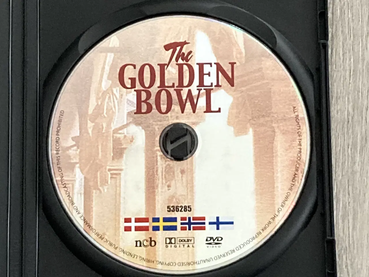Billede 3 - DVD: The Golden Bowl 