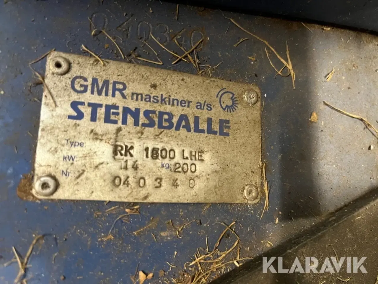 Billede 3 - Hydraulisk klippedbord Stenballe RK 1800 LHE