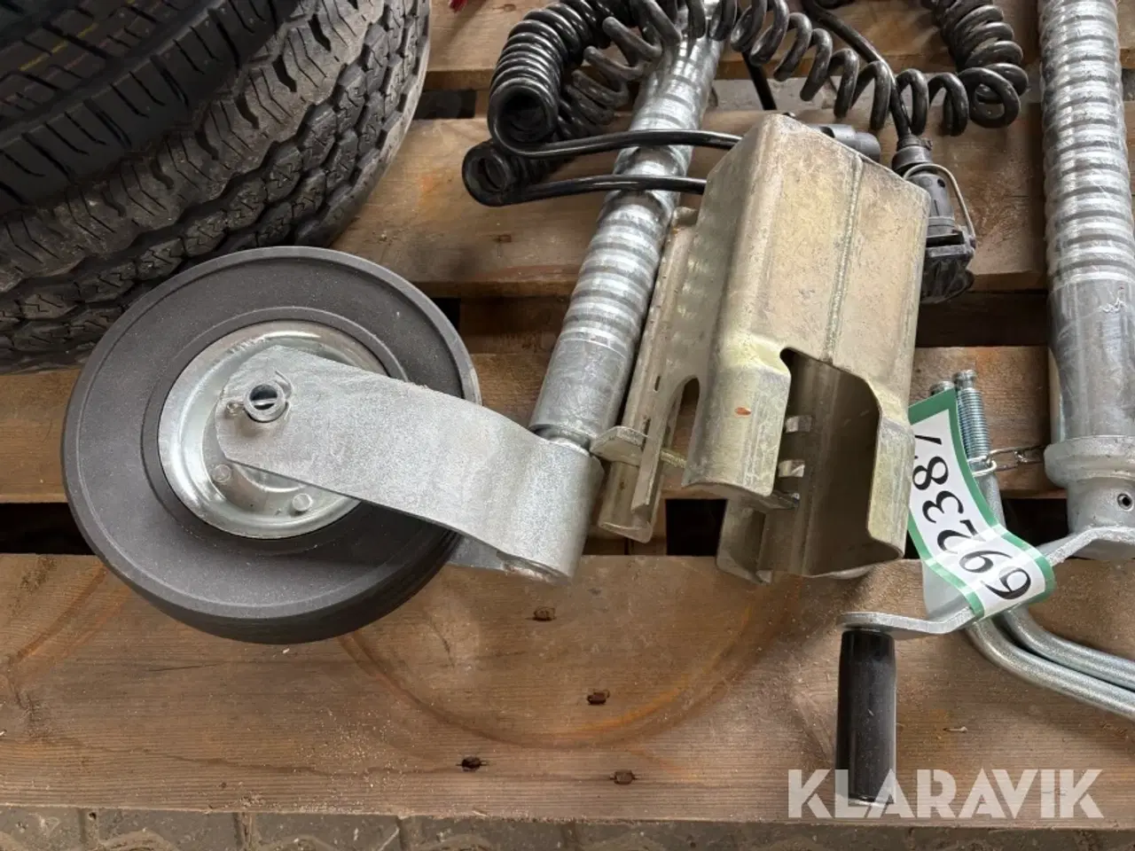 Billede 11 - Trailer reservedele / støtteben / hjul m.m.