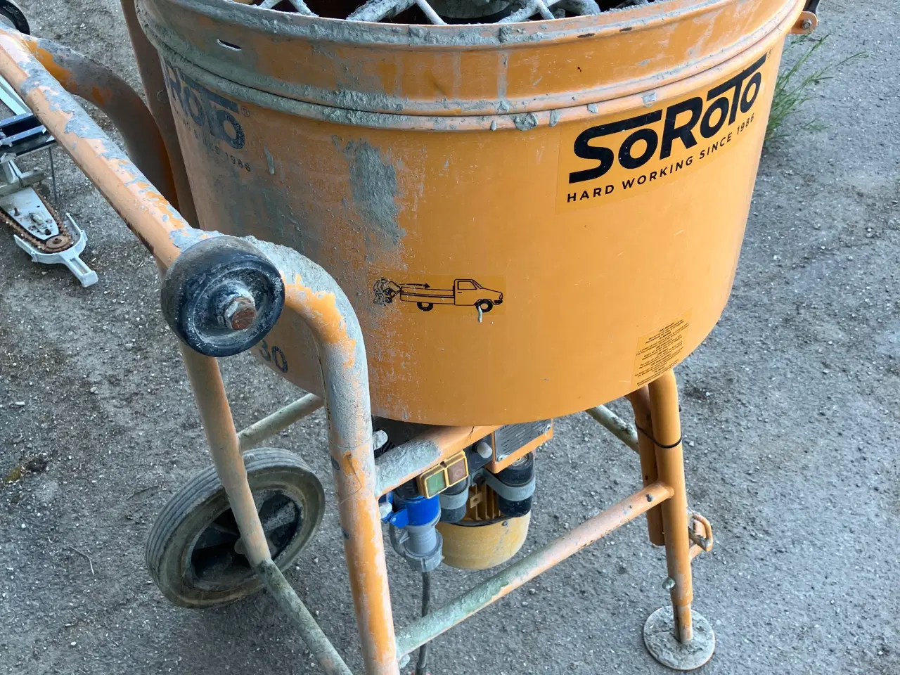 Billede 4 - Soroto 80 liter tvangsblander