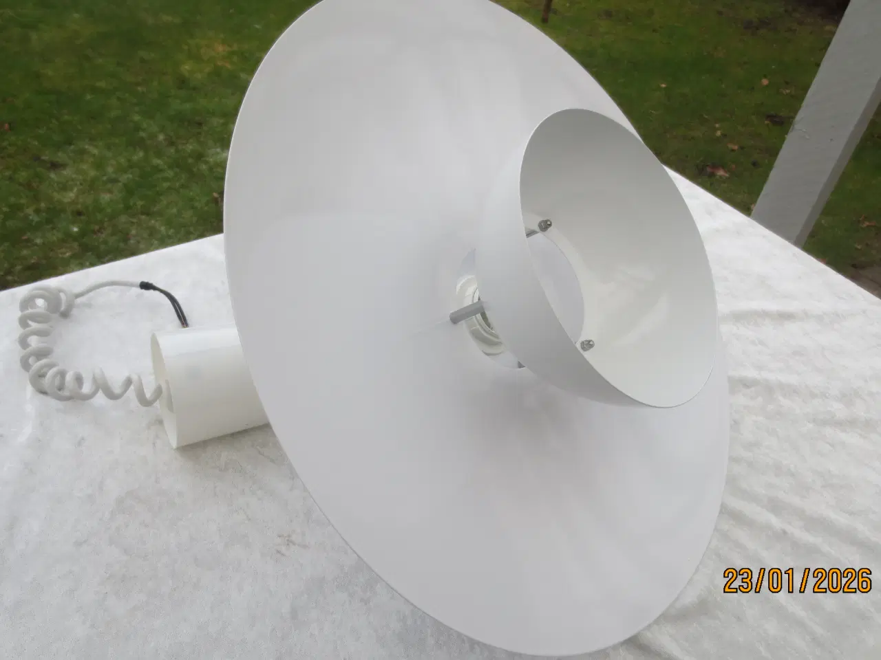 Billede 4 - 1 stk Loftlampe Hvid 