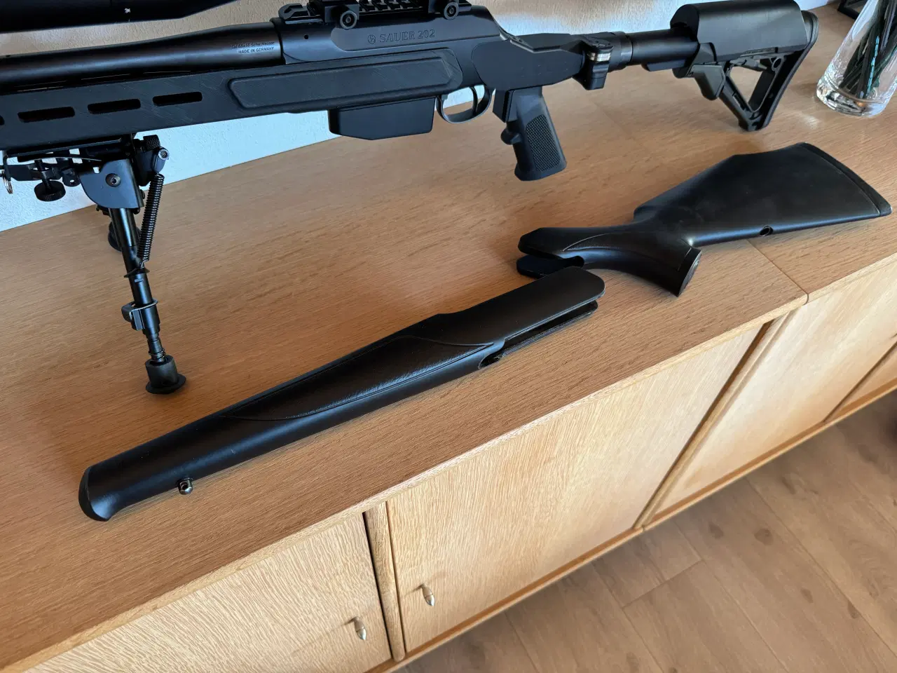 Billede 4 - Sauer 202 - 6,5x55 - med justerbart/foldbar skæfte