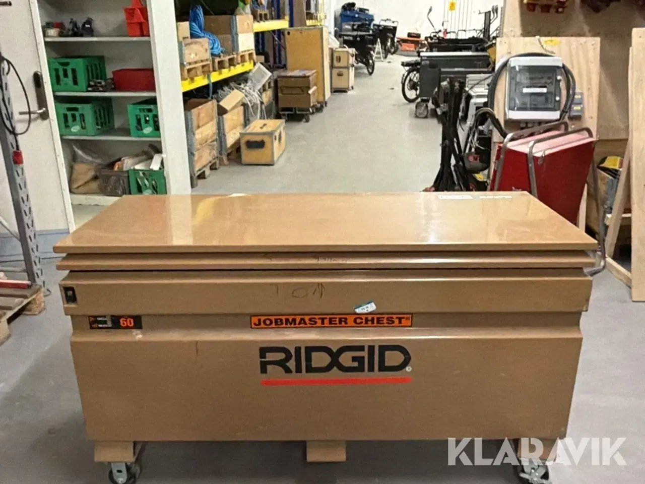 Billede 9 - Værktøjskasse RIDGID 60R Jobmaster Chest på hjul
