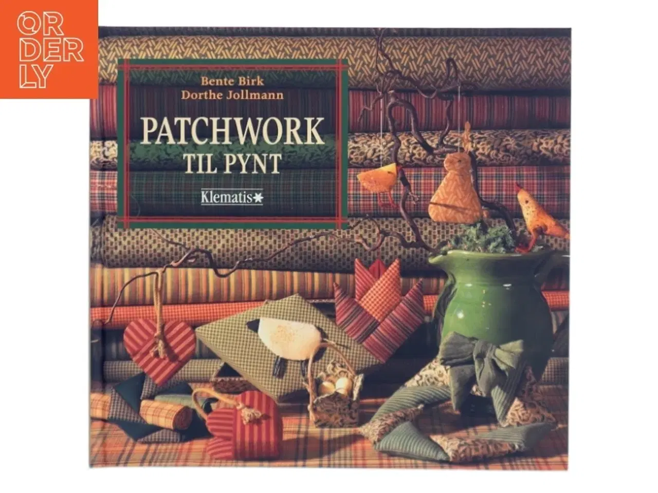 Billede 1 - Patchwork til Pynt bog fra Klematis
