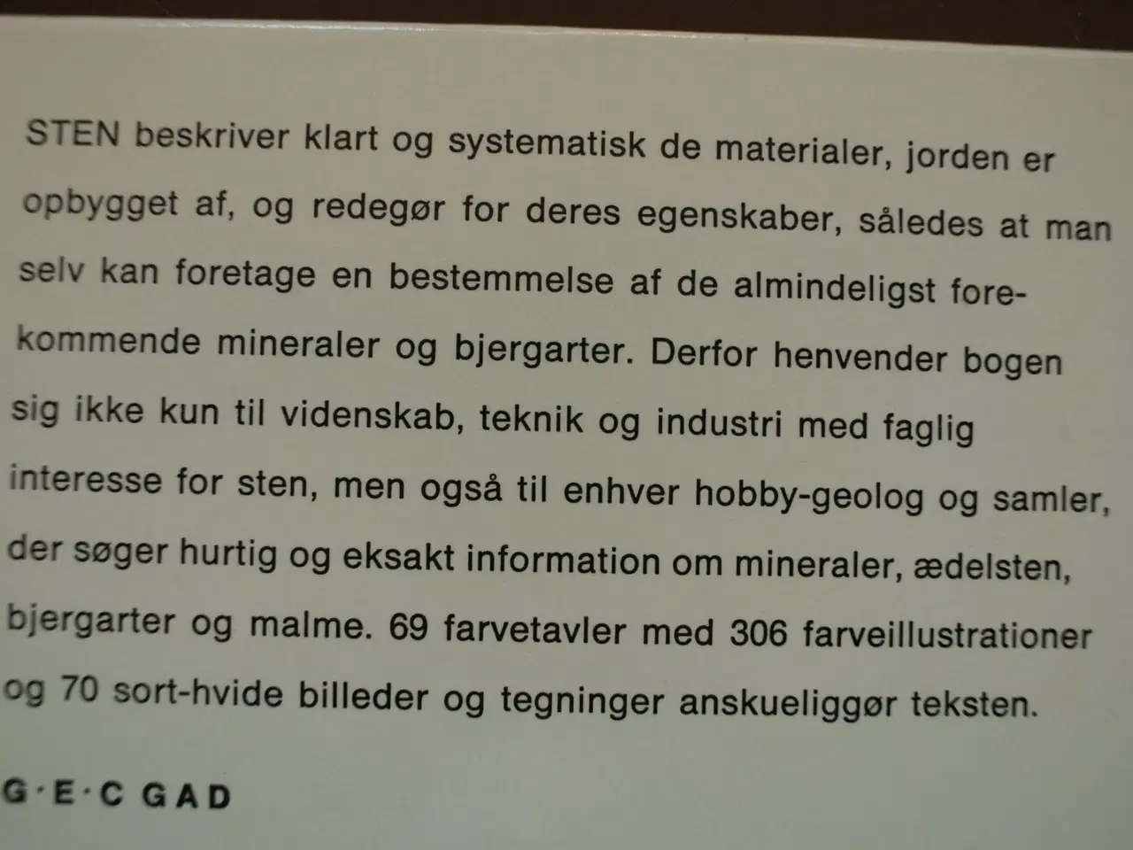 Billede 5 - sten mineraler ædelsten bjergarter malme, af aage 